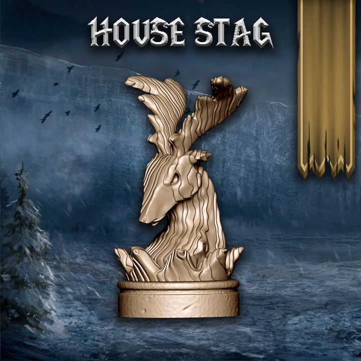 House Stag map marker